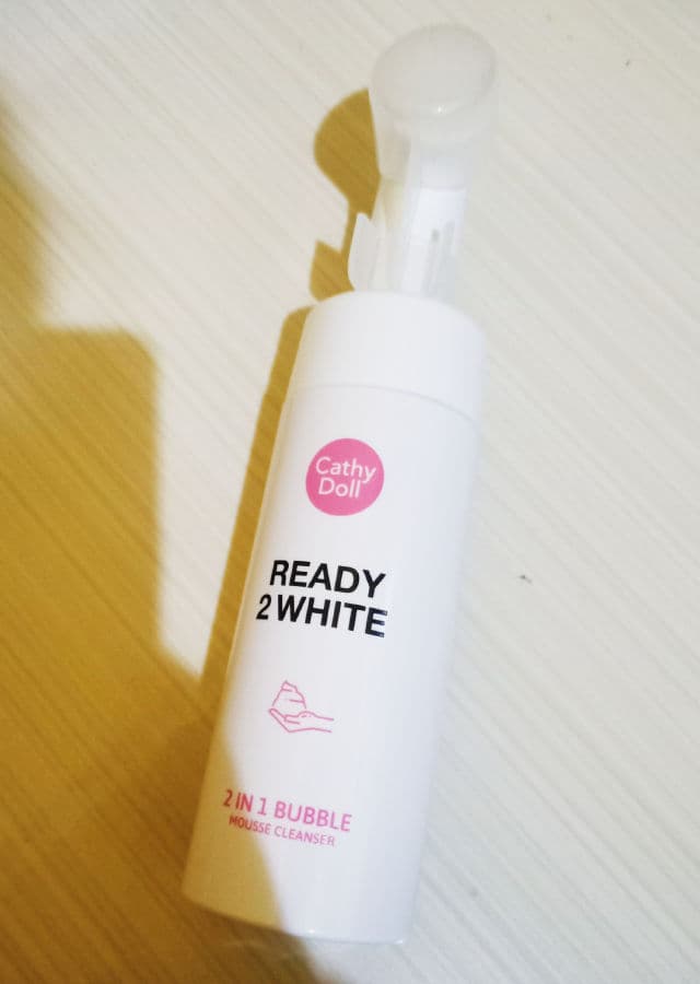 Cathy Doll Ready-to-White 2in1 Bubble Mousse Cleanser review photo by veraws99