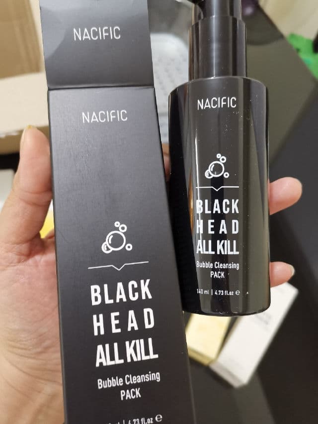 Nacific Blackhead All Kill Bubble Cleansing Pack review photo by vicstor