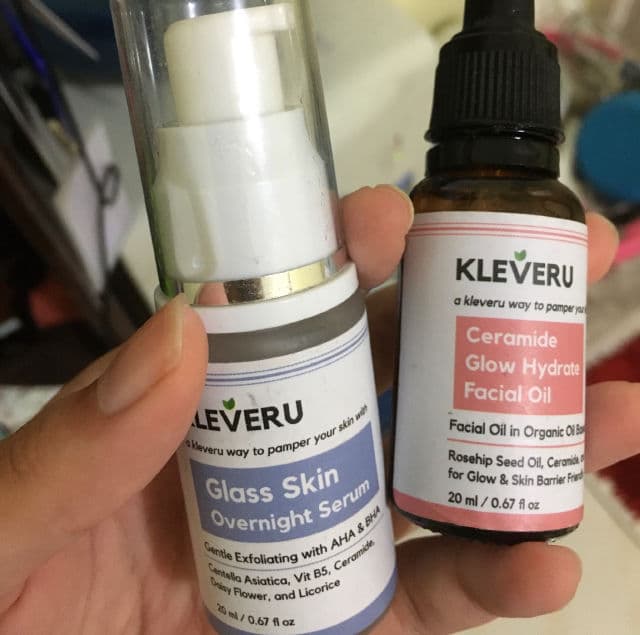 Kleveru Ceramide Glow Hydrate Facial Oil review photo by viskatrioktvn