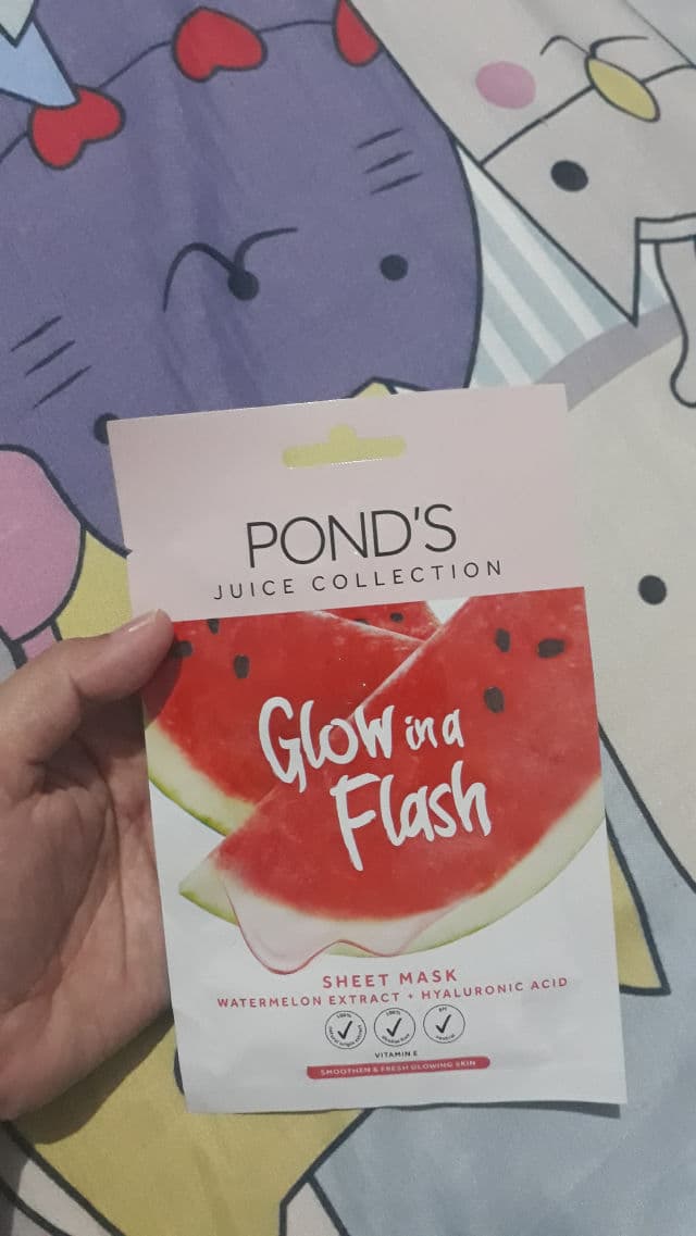 Pond's Juice Collection - Watermelon Sheet Mask  review photo by vita92
