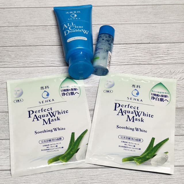 Senka Perfect Aqua White Mask Soothing White review photo by viviwidjaja7