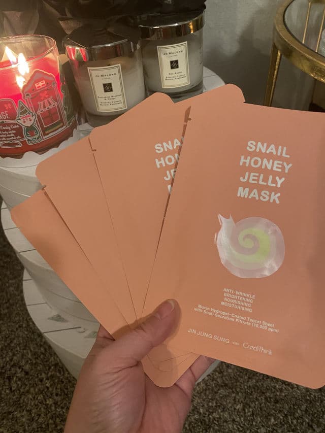 ENS Jin Jung Sung Snail Honey Jelly Mask review photo by vivixjjvv