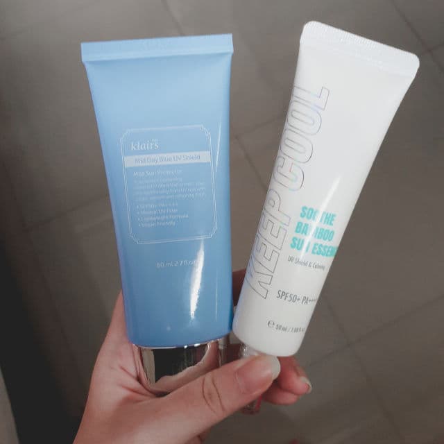 Dear, Klairs [Discontinued] Mid-day Blue UV Shield review photo by vouzdeffier