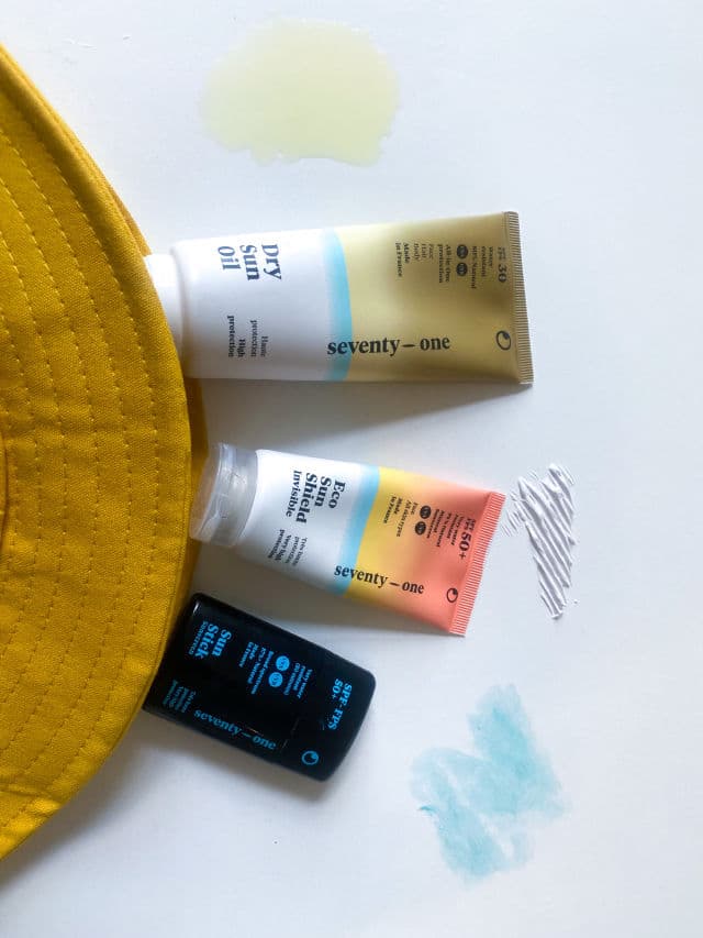 SeventyOne Percent The Green Room Sun Stick SPF 50+  review photo by watermelons