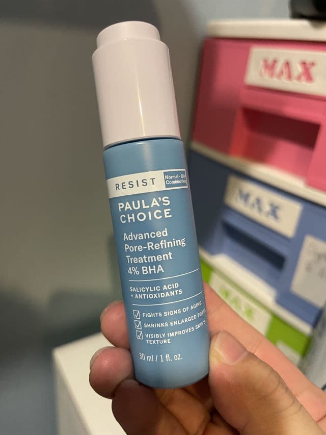 Paula's Choice RESIST Weekly Retexturizing Solution 4% BHA review photo by weikian90