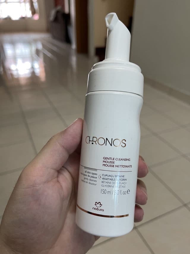 Natura Chronos Gentle Cleansing Mousse review photo by weikian90
