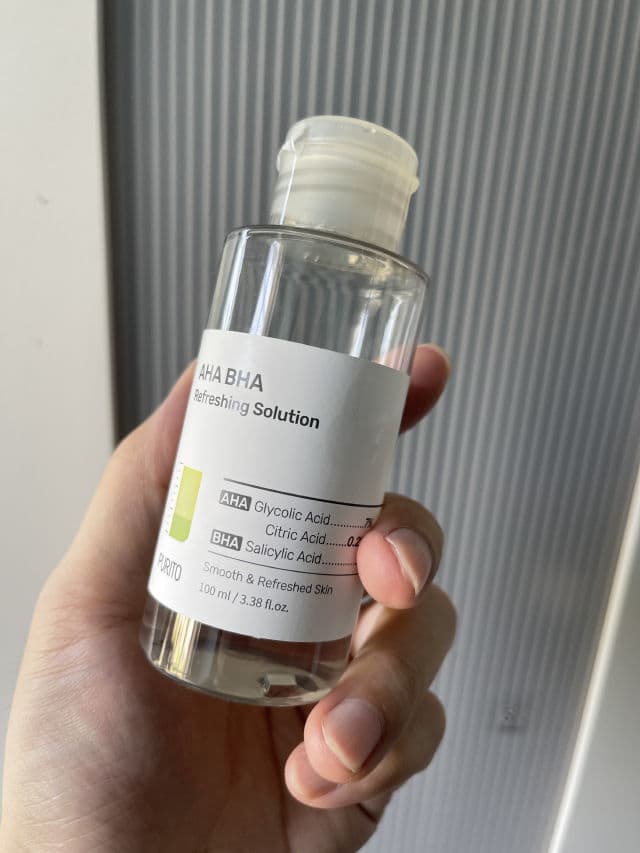PURITO AHA BHA Refreshing Solution review photo by weikian90