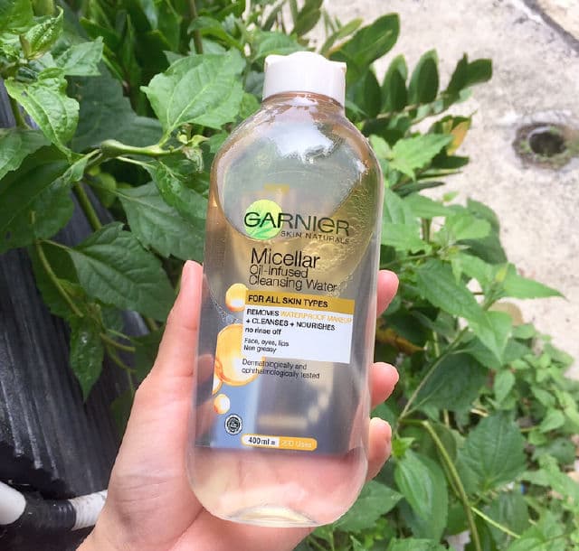 Garnier Biphase Micellar Cleansing Water in Oil review photo by weirdologic