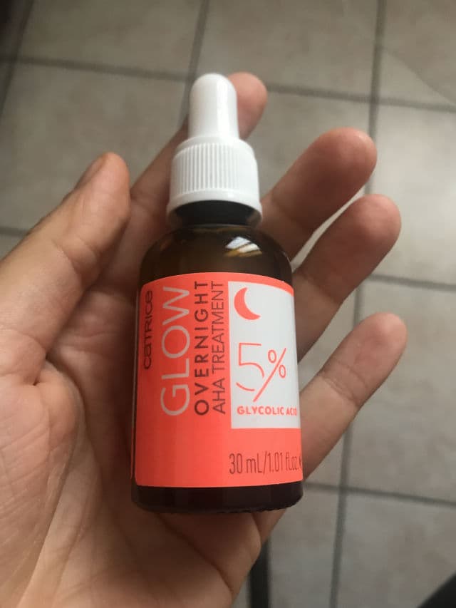 Catrice Glow Overnight AHA Treatment review photo by wenniepegsee