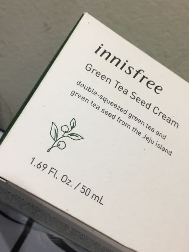 INNISFREE Green Tea Seed Cream [2018 Version] review photo by wennnnn825