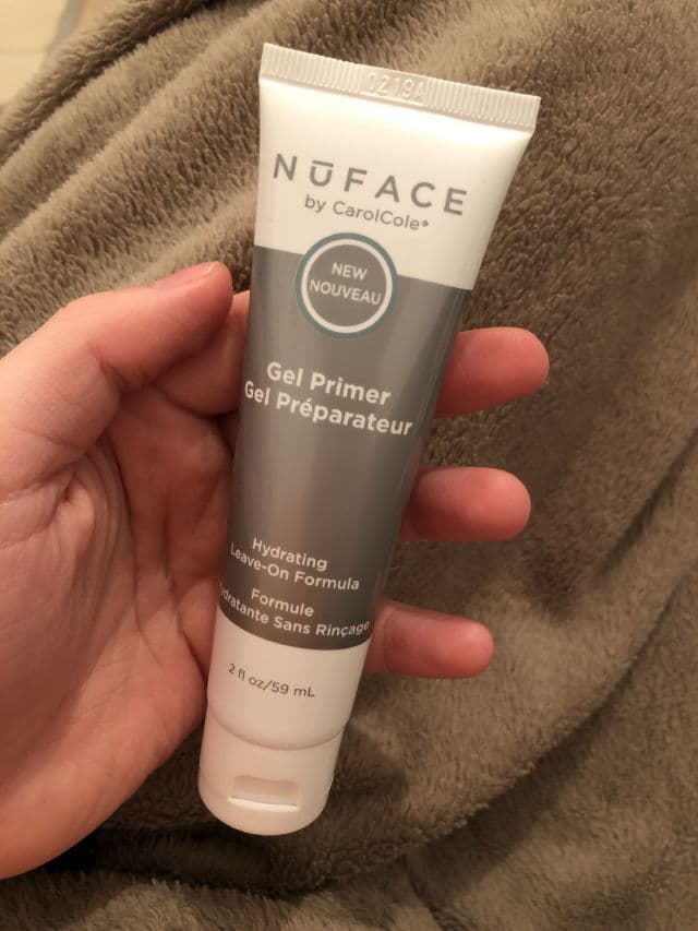 Nuface Gel Primer review photo by wildyoungheart