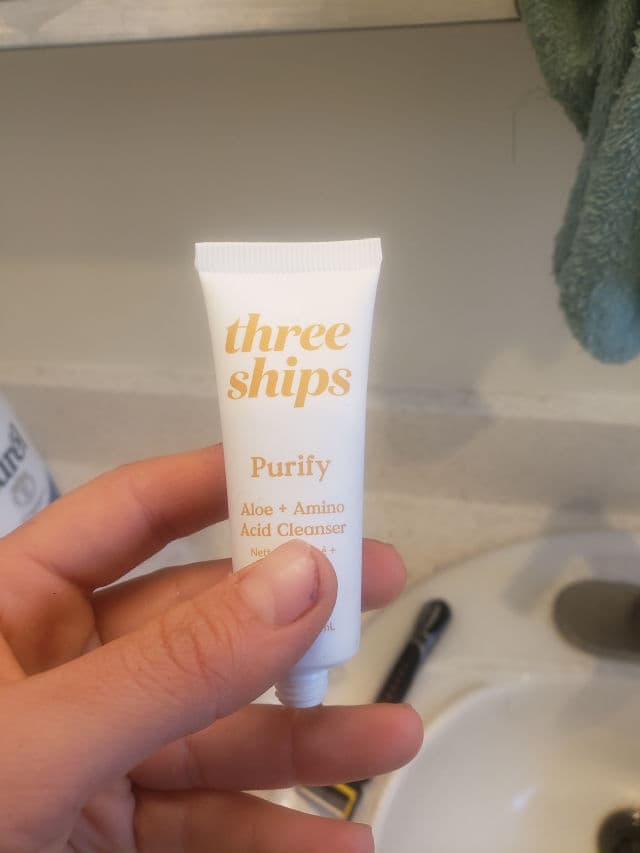 Three Ships Purify Aloe + Amino Acid Cleanser review photo by windiestwishes