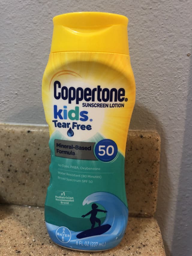 Coppertone Kids Tear Free Mineral Sunscreen Lotion review photo by disinclined