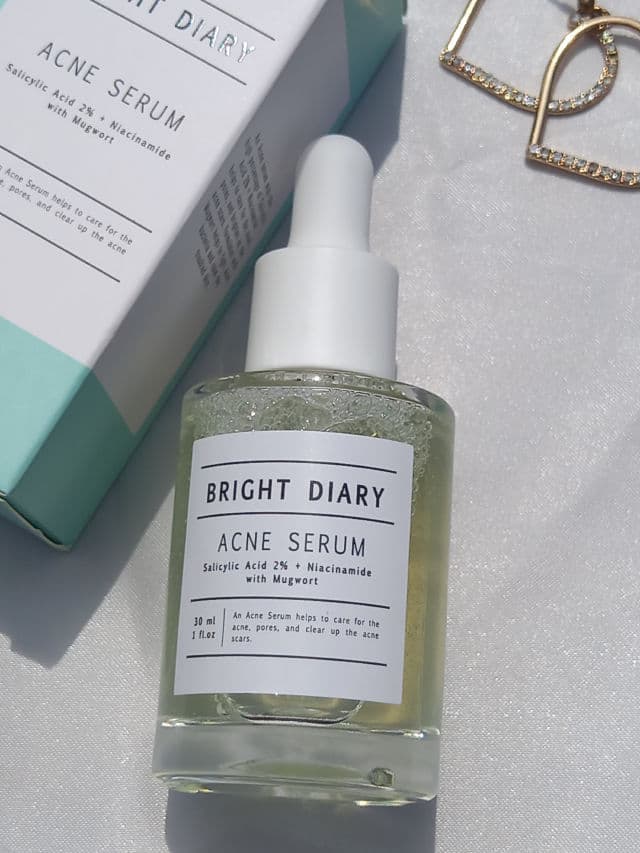 Bright Diary Acne Serum review photo by witchedhazel