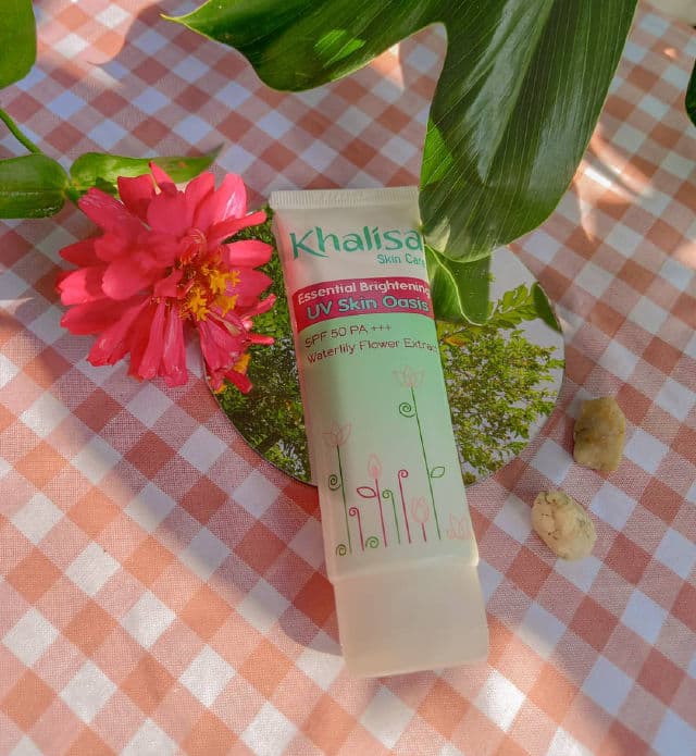 Khalisa Essential Brightening UV Skin Oasis SPF 50 PA +++ review photo by witchedhazel