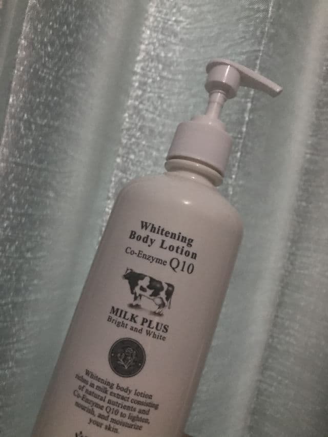 Scentio Milk Plus Whitening Q10 Body Lotion review photo by witri