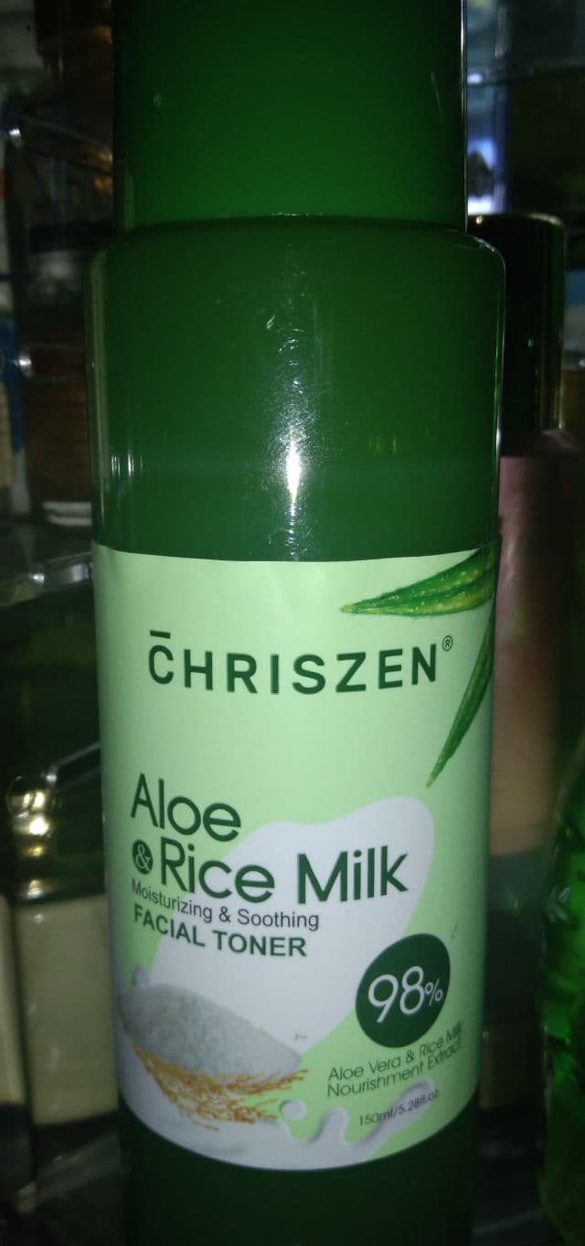Chriszen Aloe & Rice Milk Facial Toner review photo by wnqasreeena