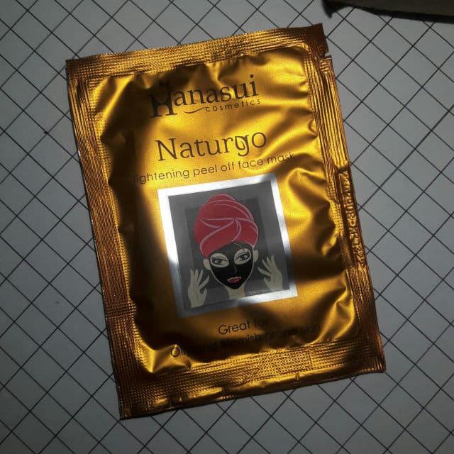 Hanasui Cosmetics Naturgo Lightening Peel Off Mask review photo by writtenbywin