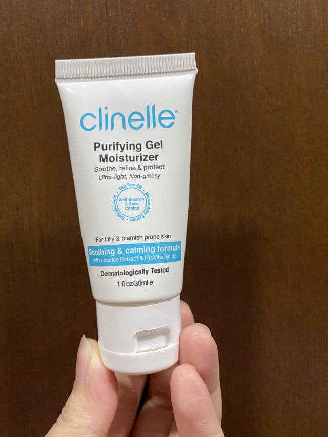 Clinelle Purifying Gel Moisturizer review photo by wxuan