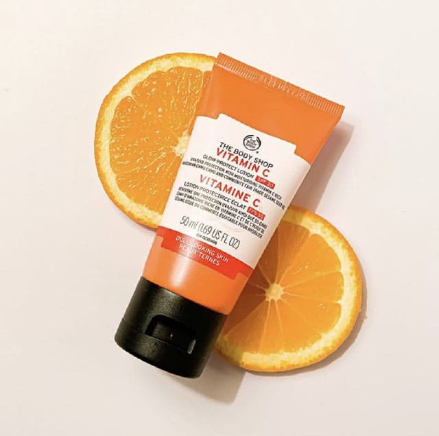 The Body Shop Vitamin C Glow-Protect Lotion SPF30 review photo by ximebeautylist