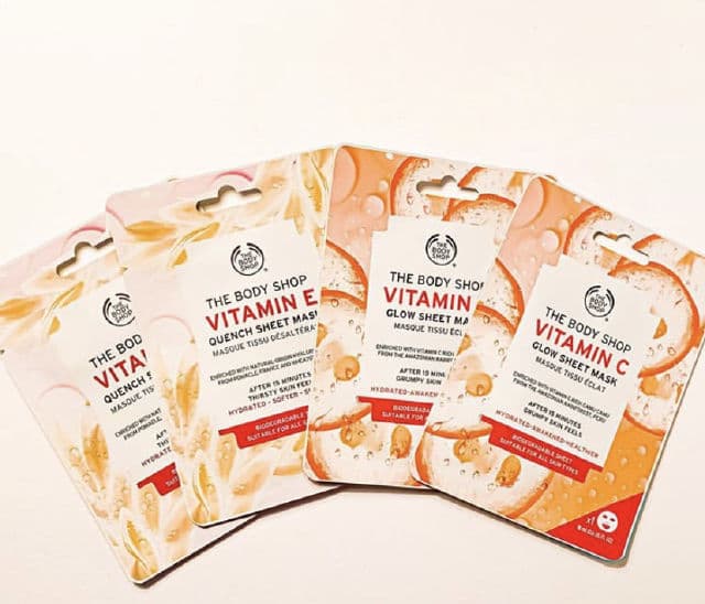 The Body Shop Vitamin C Glow Sheet Mask review photo by ximebeautylist