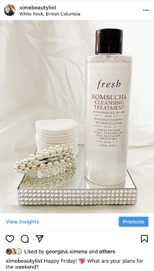 fresh Kombucha Cleansing Treatment review photo by ximebeautylist