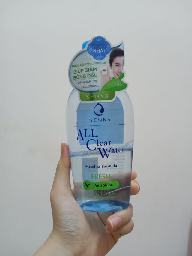 Senka ALL Clear Water Micellar Formula Fresh review photo by xuanxx
