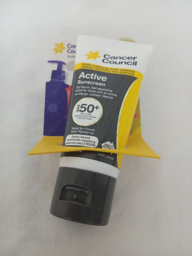 Cancer Council Active SPF 50+ review photo by xuanxx
