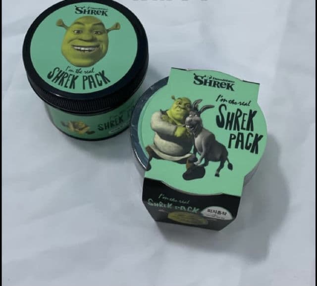 Olive Young Dreamworks I'm the Real Shrek Pack review photo by Vegetableskin