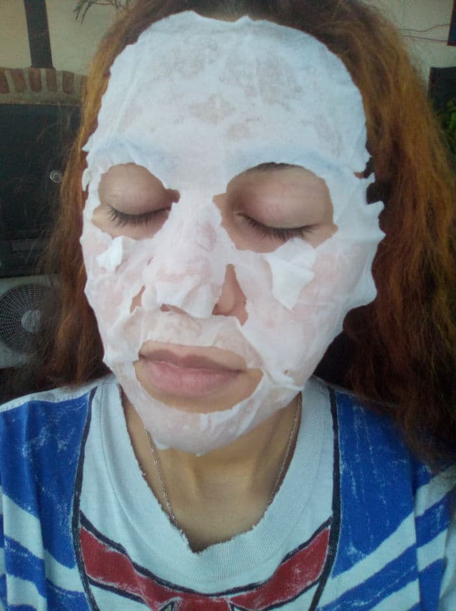 Daiso Collagen One-Week Mask Pack review photo by yamiisakura