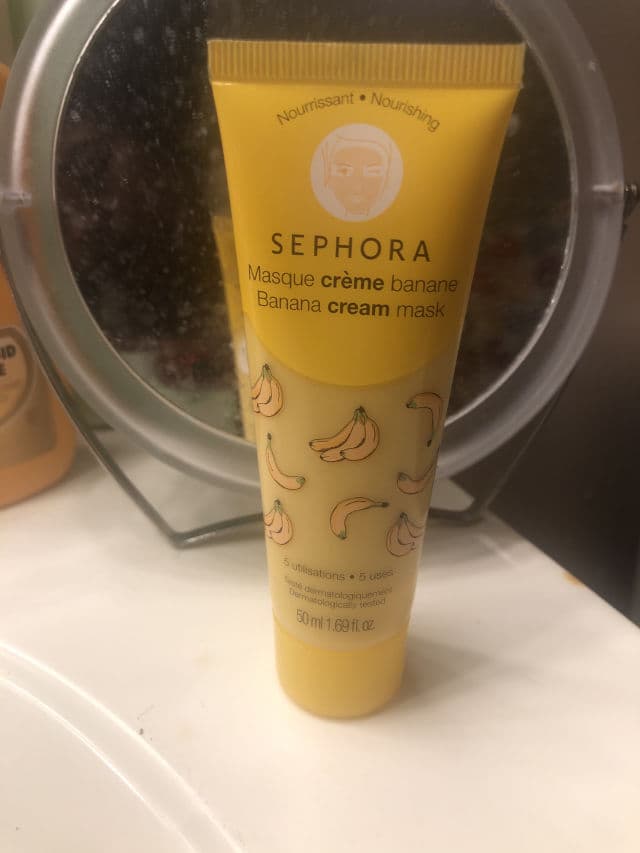 Sephora Collection Instant Masks Banana Cream review photo by yasmini22