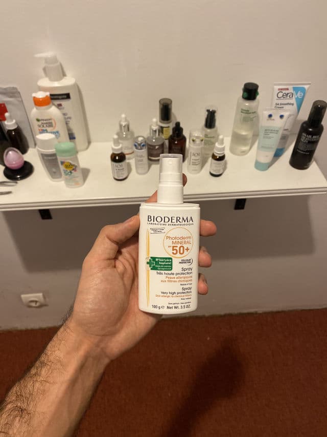Bioderma Photoderm MINERAL Spray SPF 50+ review photo by yassine