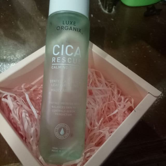 Luxe Organix Cica Rescue Calming Toner review photo by skinscares