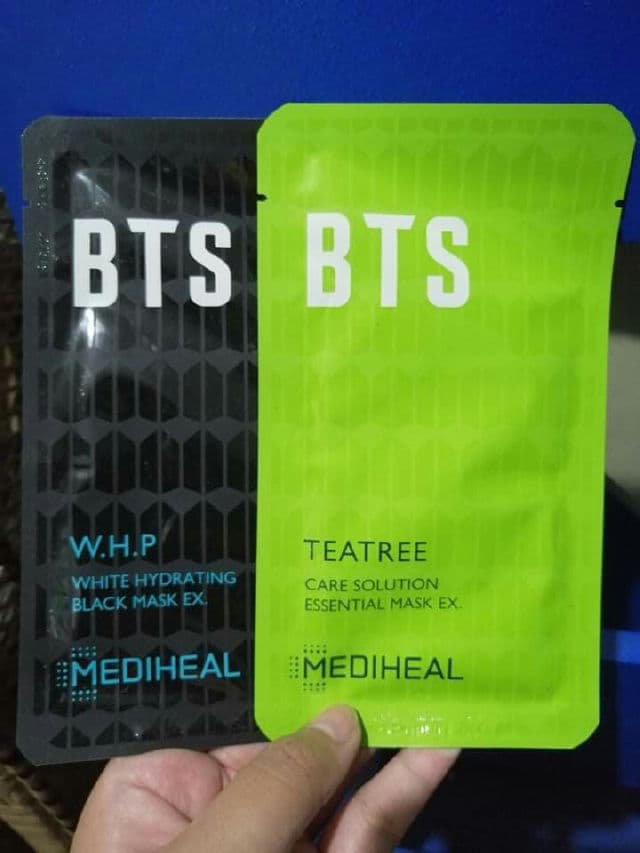 MEDIHEAL W.H.P White Hydrating Black Mask EX. (BTS) review photo by skinscares