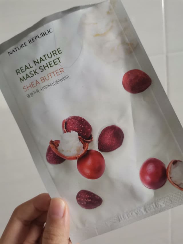 NATURE REPUBLIC Real Nature Shea Butter Mask Sheet review photo by yingtong