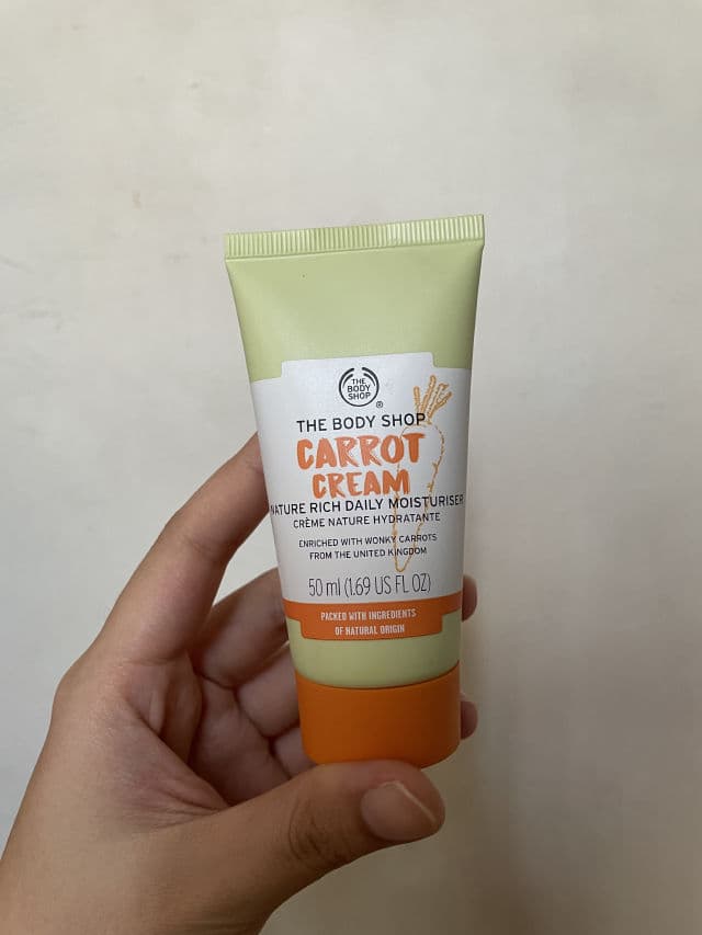 The Body Shop Carrot Cream Nature Rich Daily Moisturizer review photo by yingx1207