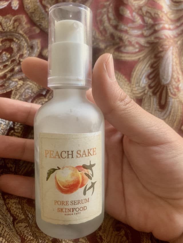 SKINFOOD Peach Sake Pore Serum review photo by Yinlunaa