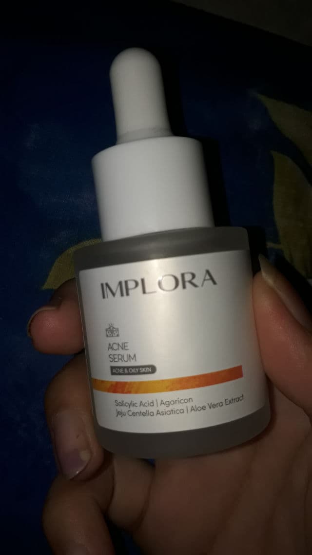 Implora Acne Serum review photo by yohani