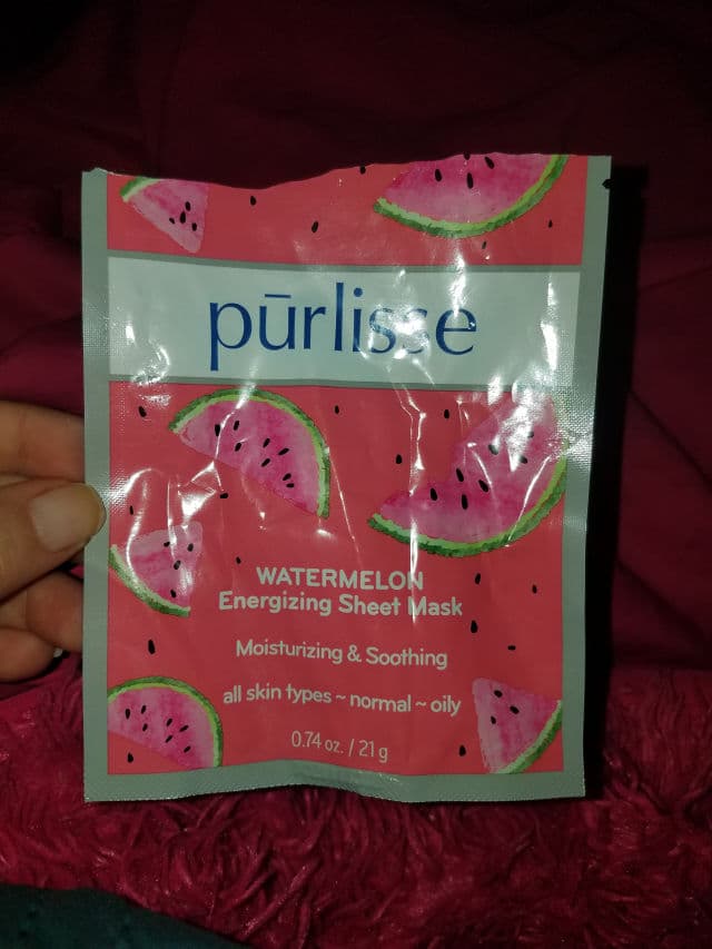 Purlisse Watermelon Energizing Sheet Mask review photo by youngheartoldsoul82