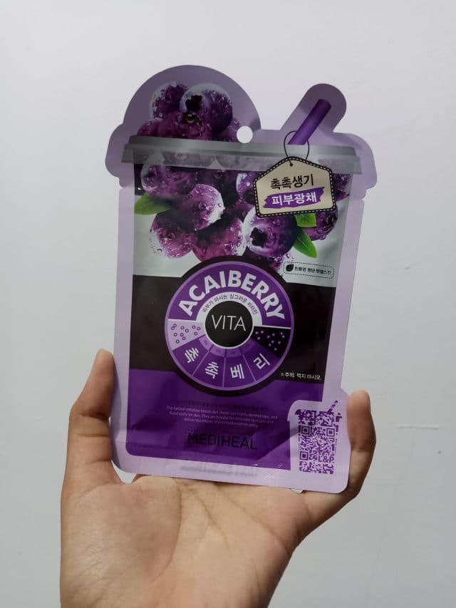 MEDIHEAL Acaiberry Ade Mask review photo by yunzie