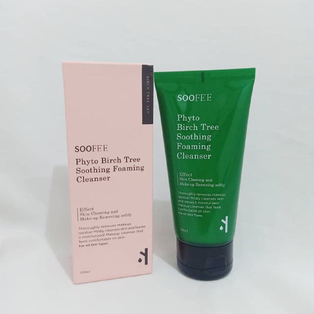 SOOFE'E Phyto Birch Tree Soothing Foaming Cleanser review photo by yvschaa