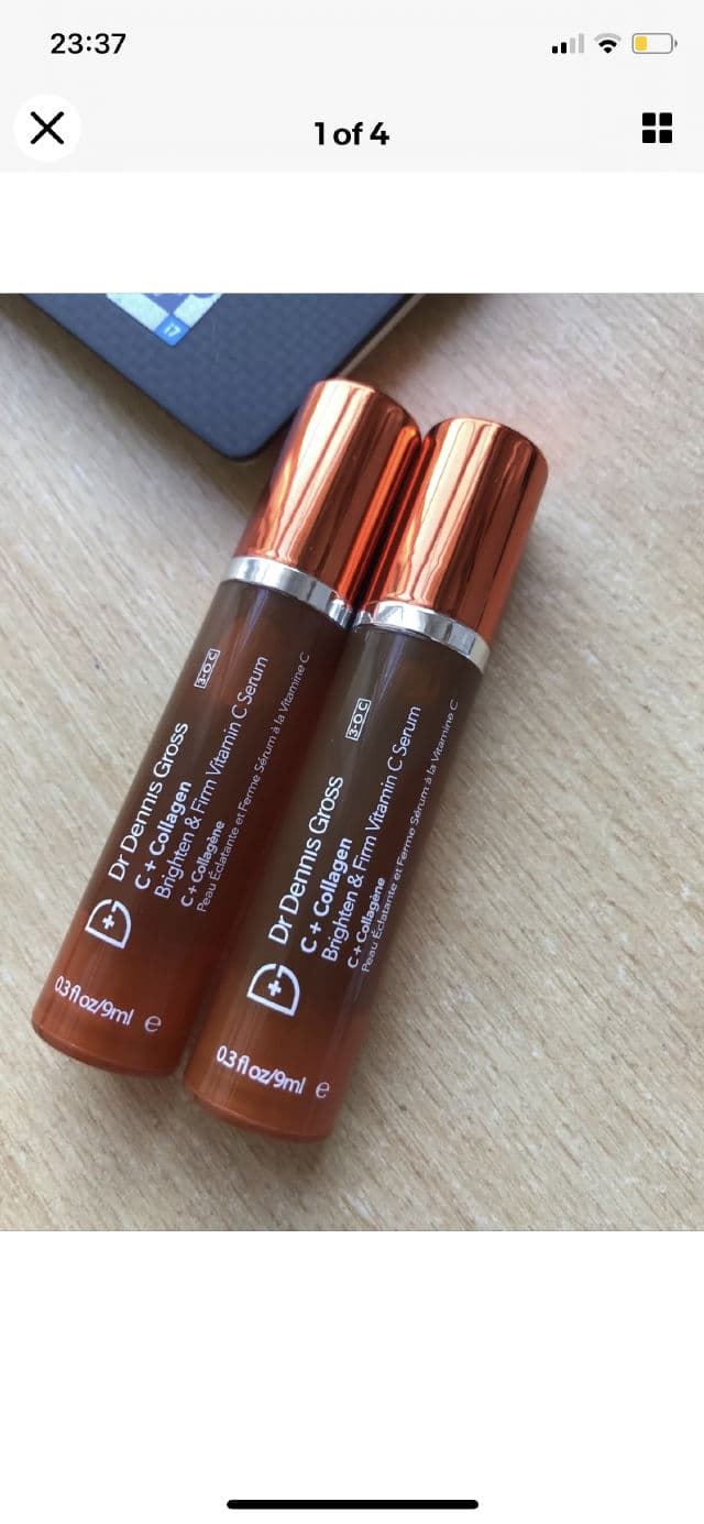 Dr. Dennis Gross Skincare C+ Collagen Brighten & Firm Vitamin C Serum review photo by zeelena