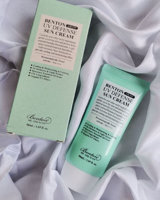 BENTON Air Fit UV Defense Sun Cream SPF 50+ PA++++ review photo by zizinyyy