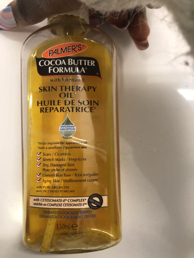 Palmer's Cocoa Butter Formula Skin Therapy Oil with Vitamin E review photo by zoemona