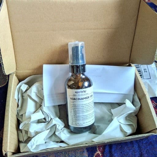 Apotheke Science Niacinamide 10% review photo by zolarj