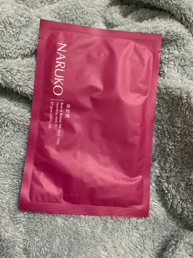 Naruko Rose & Botanic HA Aqua Cubic Hydrating Mask review photo by zoozoo