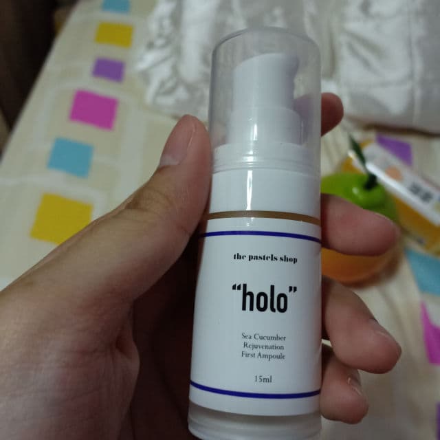 The Pastels Shop HOLO Sea Cucumber Rejuvenation First Ampoule review photo by zulykxi