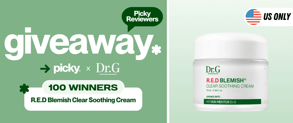 kbeauty Picky x DR. G | R.E.D Blemish Clear Soothing Cream event