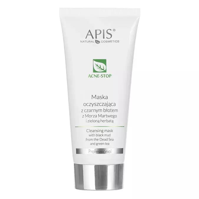 Acne-Stop Cleansing Mask with Black Mud From The Dead Sea & Green Tea