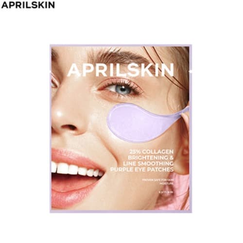 25% Collagen Brightening & Wrinkle Smoothing Purple Eye Patches